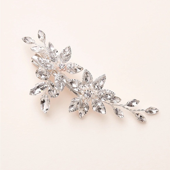 Pearl and Crystal Hair Clip